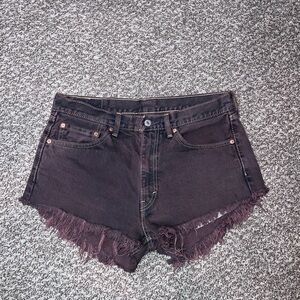 505 Levi’s Reworked Denim Shorts